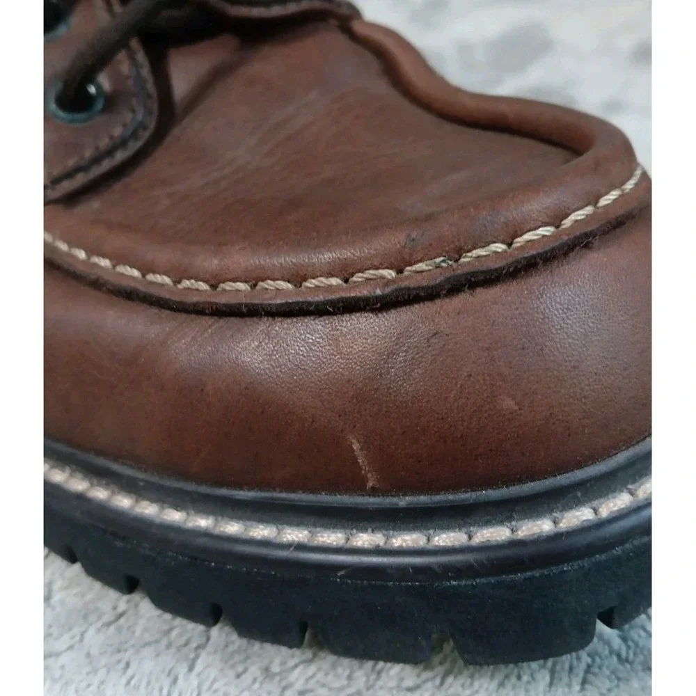 Earth Shoes Mens Oxford Shoes 11 Brown Leather Lewis Loafers Dress Casual‎ READ